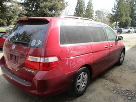 2005 HONDA ODYSSEY EX BURGUNDY 3.5L AT 2WD A16327